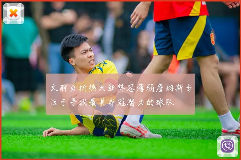 文胖分析热火新阵容薄弱詹姆斯专注于寻找最具夺冠潜力的球队